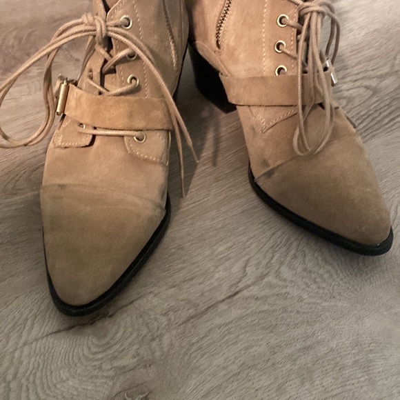 All Saints Katy Suede lace up Booties - Picture 5 of 13